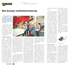 Dla branży wielkoformatowej